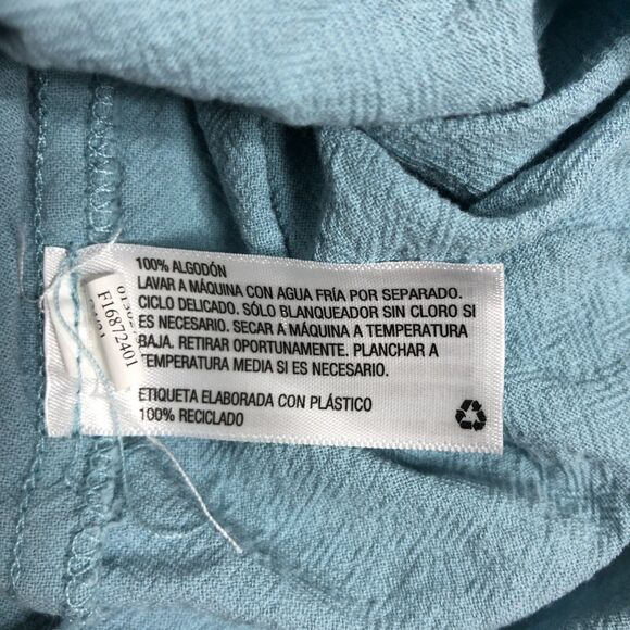 Universal Thread Goods Crop Tank Top Womens Size Large Blue - Picture 7 of 8